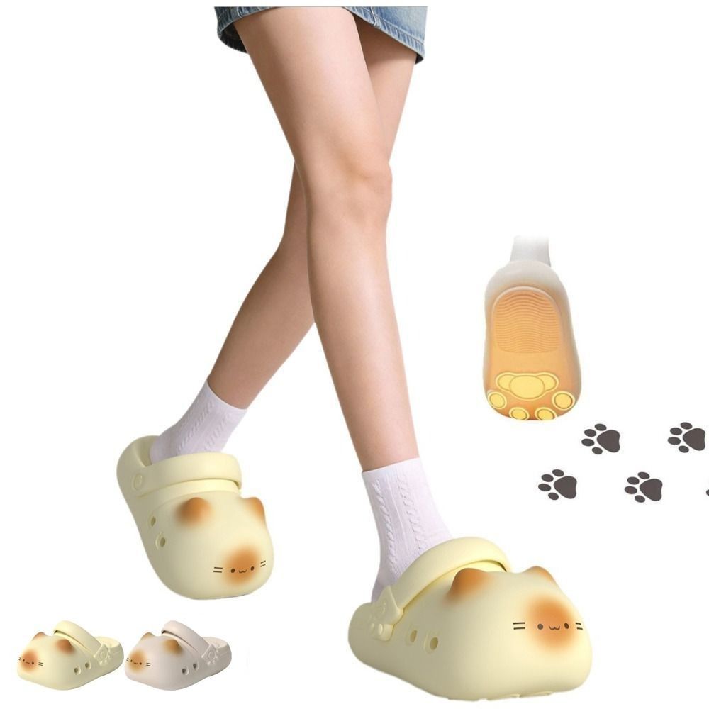 Cat Claw Bark - Schattige waterdichte kattenpantoffels met antislip zool,
