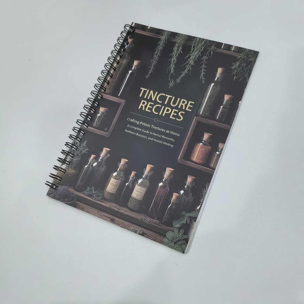 Herbal Wellness Recipes - Tinctuurrecepten Boek Crafting Krachtige tinnen thuis