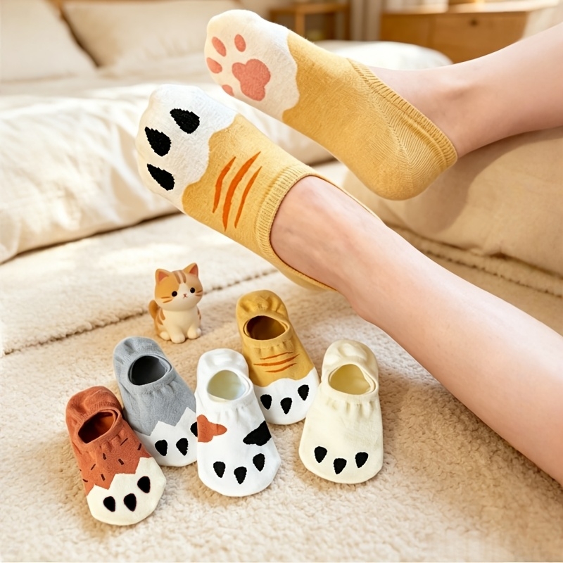 Cat Claw Bark - Vrouwen Leuke Cartoon Kat Pootafdruk Onzichtbare