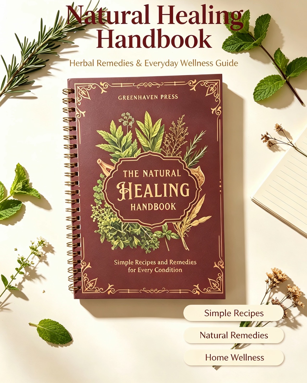 Het natuurlijke geneesmiddelen - Herbal Wellness Recipes recensie en prijs